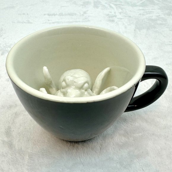 Creature Cups Coffee Mug with Hidden Octopus 8oz Black - Picture 1 of 7